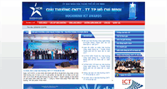 Desktop Screenshot of ictawards.ict-hcm.gov.vn